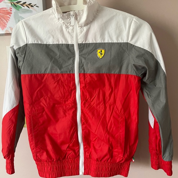 Puma Ferrari rain kids jacket - Picture 2 of 4